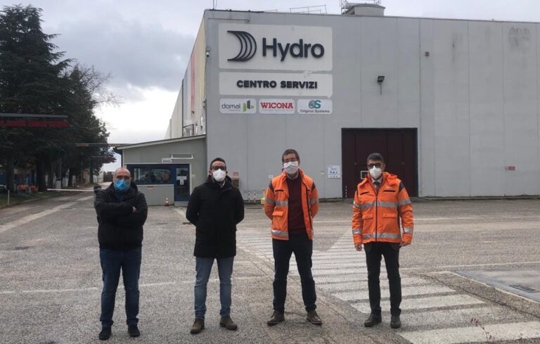 Aielli, la Hydro Building Systems Italy Spa dona più di 400 tamponi
