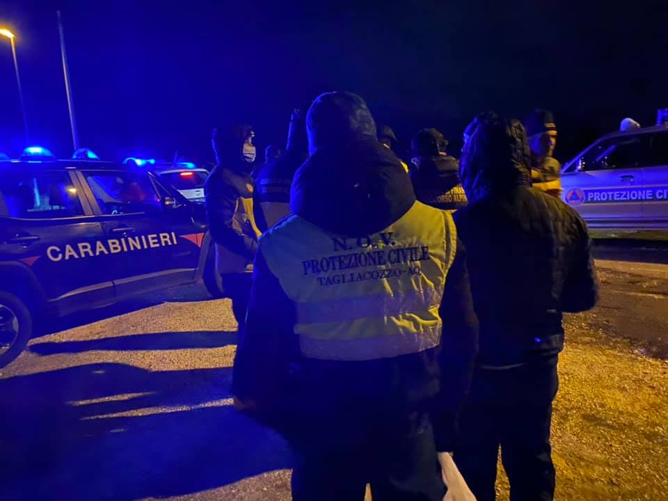 Disperse quattro persone di Avezzano sul Monte Velino, In azione le squadre del soccorso alpino e vigili del fuoco