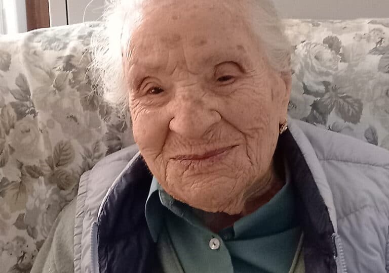 Dora compie 105 anni e riceve gli auguri dal Sindaco Mostacci e da tutta Collarmele