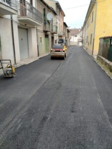 Ultimati i lavori di asfaltatura di alcune strade di Ortucchio