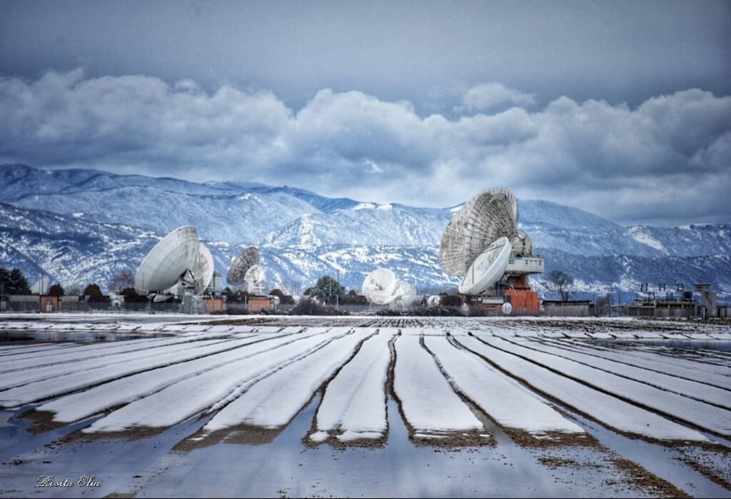 La neve attorno al Fucino nelle bellissime foto di Rosita
