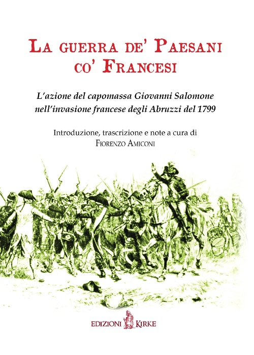 Copertina Fiorenzo Amiconi - La guerra de' paesani_ISBN