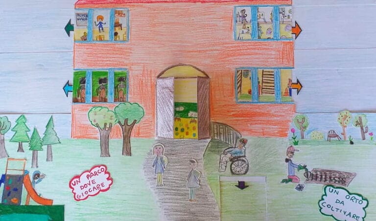 I bambini della primaria D.G. Tantalo di Tagliacozzo hanno disegnato la scuola che vorrebbero