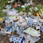 Quarta Giornata Ecologica a Roccavivi, raccolti 100 sacchi di rifiuti oltre agli ingombranti