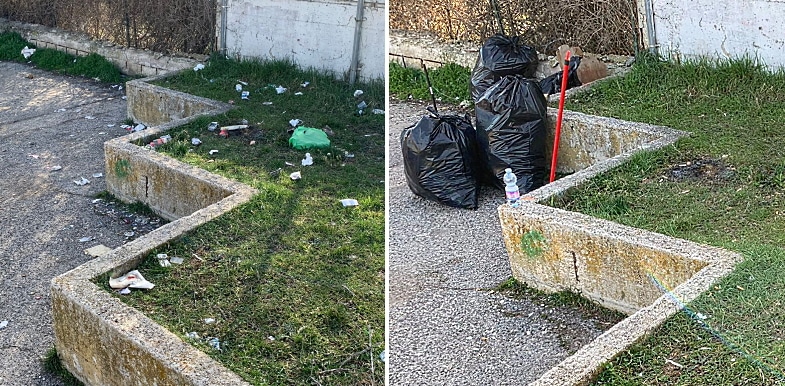 I ragazzi della Consulta dei Giovani di Trasacco ripuliscono il paese dai rifiuti abbandonati