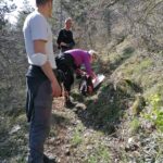 Villa San Sebastiano, cittadini ripuliscono il sentiero che porta al “Rifugio Danilo Gargano” sul Monte Aurunzo