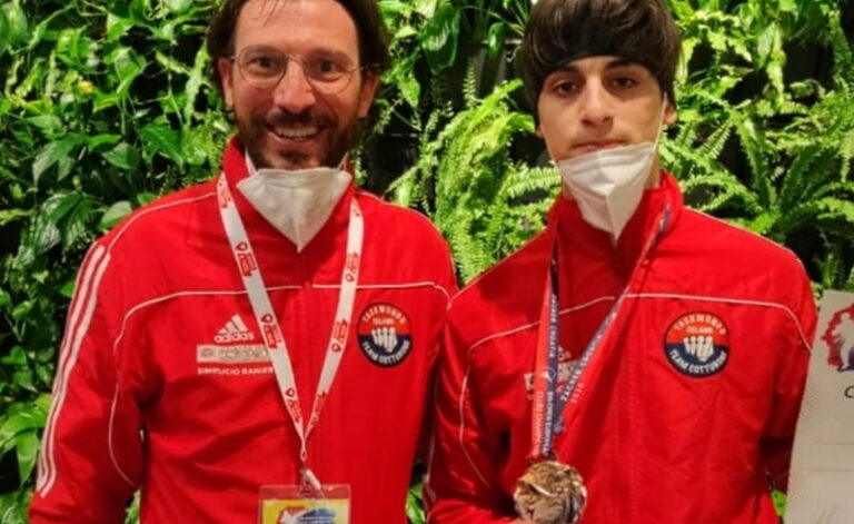 Taekwondo Celano: Samuele Baliva ai Campionati Europei con la Nazionale Italiana