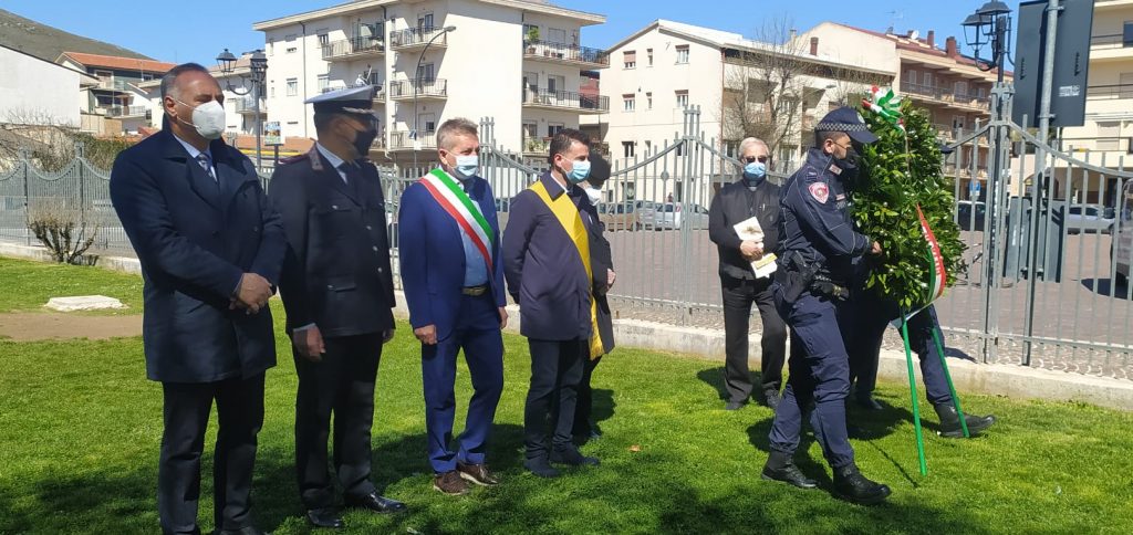 25 aprile, il sindaco Di Pangrazio " insieme sconfiggeremo anche il virus"