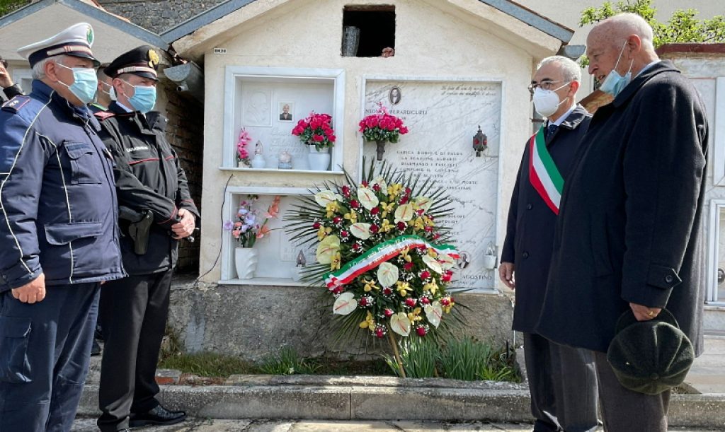 71° anniversario dell'Eccidio di Celano: il commissario Canale rende omaggio ad Agostino Paris e Antonio Berardicurti