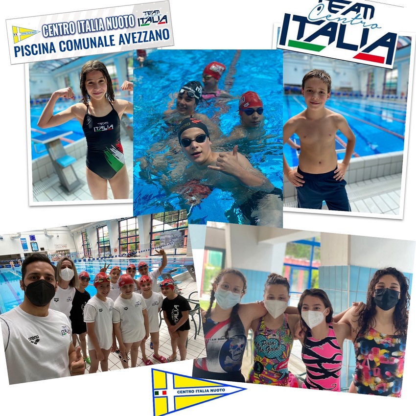 Ottimi risultati per gli Esordienti A e B del Team Centro ITALIA nella gare di nuoto regionali
