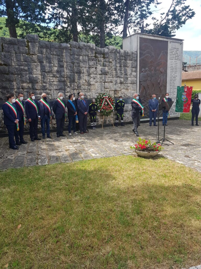 Festa della Repubblica, sottoscritto il protocollo d'intesa "I 33 martiri di Capistrello"