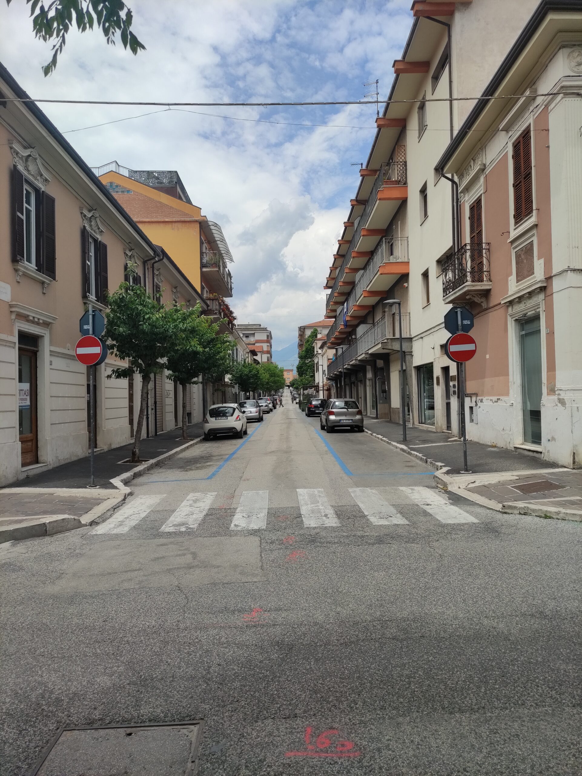 Cambia il senso di marcia su via Trento ad Avezzano