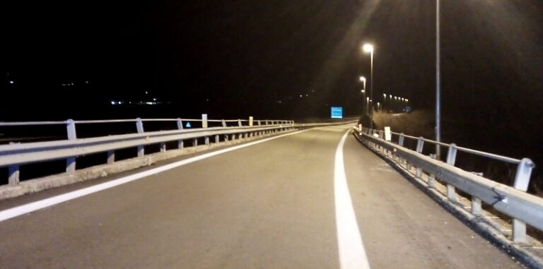 Realizzazione degli impianti di illuminazione degli svincoli sulla superstrada del Liri