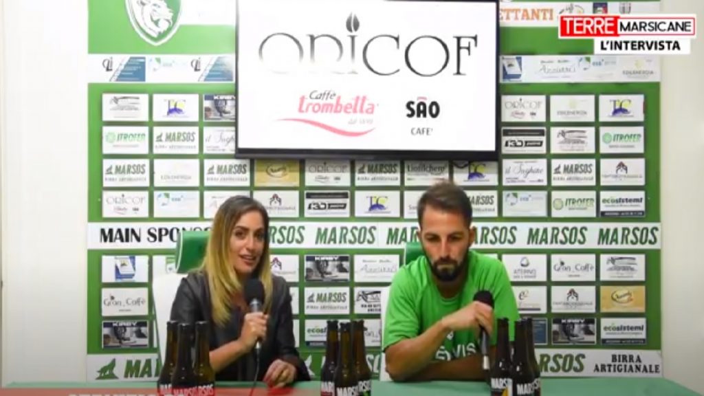 Amichevole Avezzano-Sora, tris dei biancoverdi: l'intervista post partita al centrocampista Bisegna