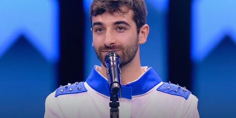 Il cantante aquilano 22:22 Matteo D'Innocenzo passa la prima selezione di X Factor 2021