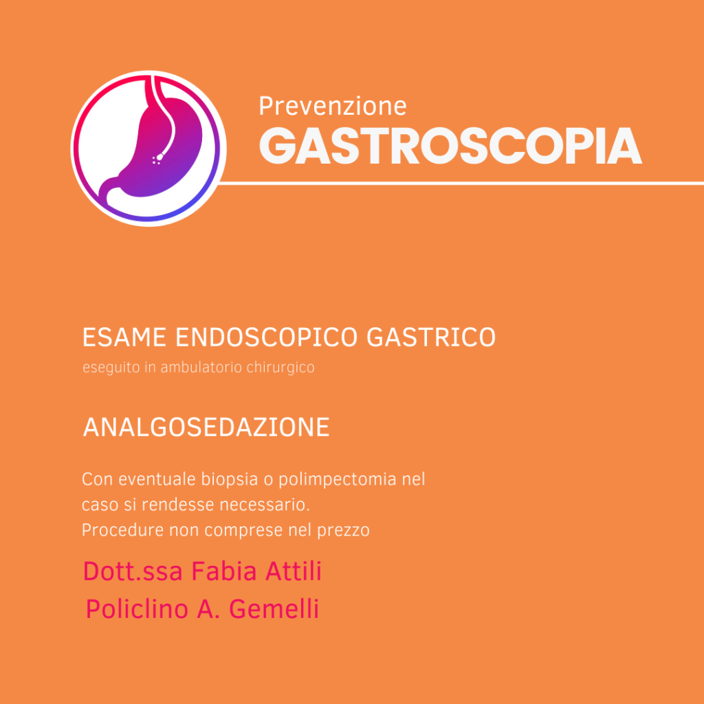 Endoscopia Digestiva da Mediclinica a partire da ottobre