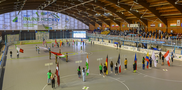 Mondiali di Hockey Inline 2021: a Roccaraso grande festa con la cerimonia di apertura
