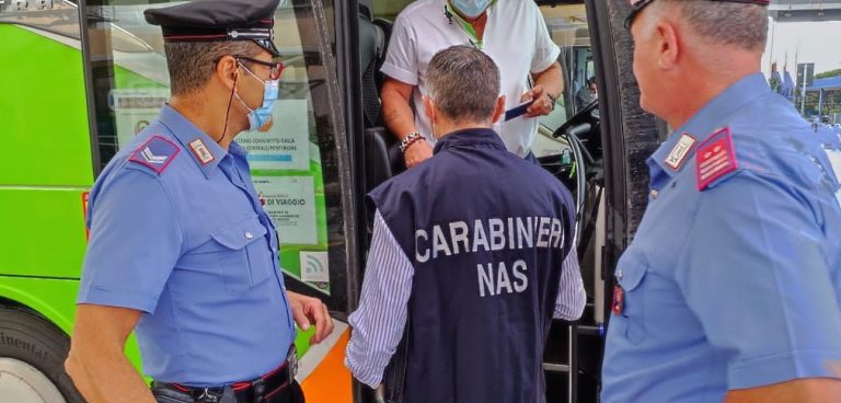 Carabinieri NAS: controlli dei Green Pass, accertate 236 violazioni