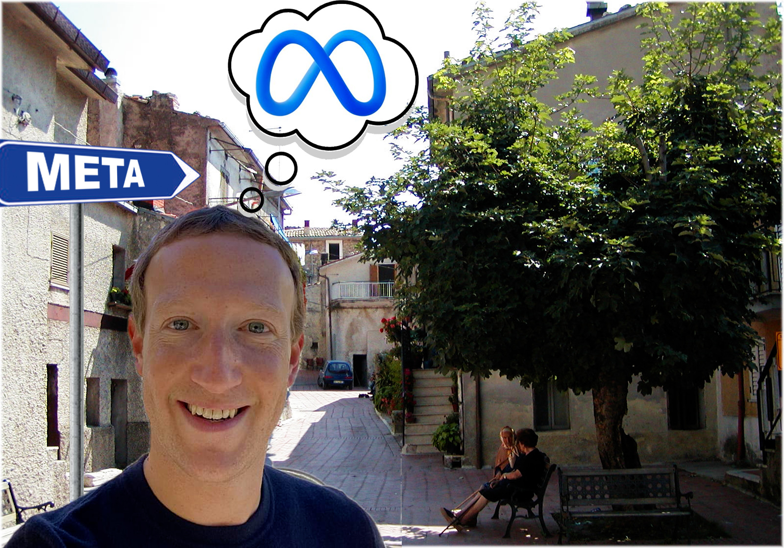 Zuckerberg omaggia l'Abruzzo: Facebook si chiamerà Meta, come il paese marsicano