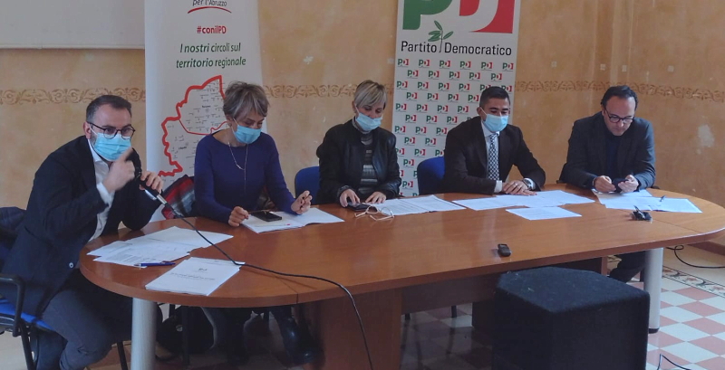 Fucino, centro fieristico e ospedale: temi al centro della conferenza stampa del PD ad Avezzano