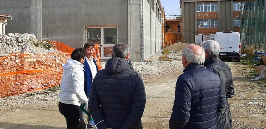 Consegnati i lavori della Scuola di San Cipriano a San Benedetto dei Marsi, soddisfazione del Sindaco D'Orazio