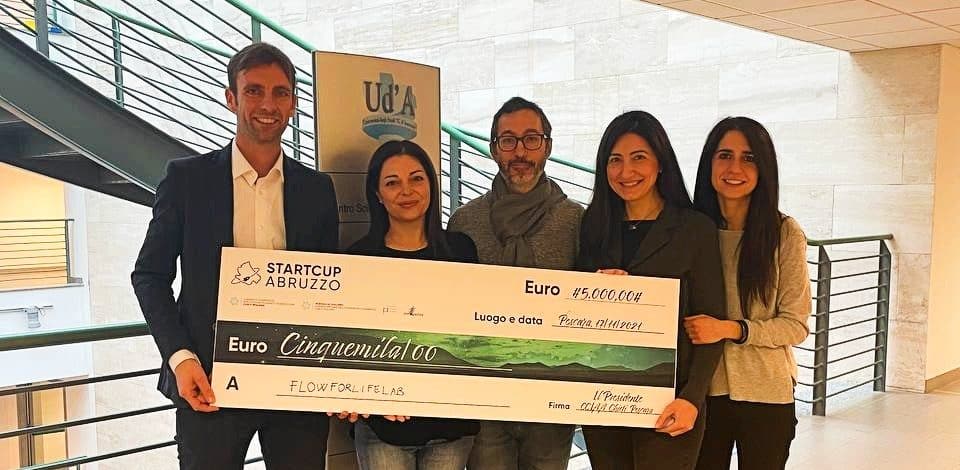 “StartCup Abruzzo 2021”: vince “FlowForLife Lab”, uno spin-off dell'Università D’Annunzio
