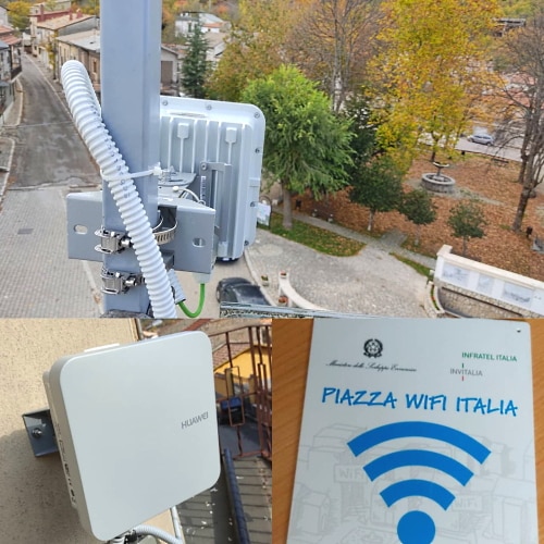 Tre postazioni Wi-Fi gratuito a Collelongo, a breve le indicazioni per il collegamento