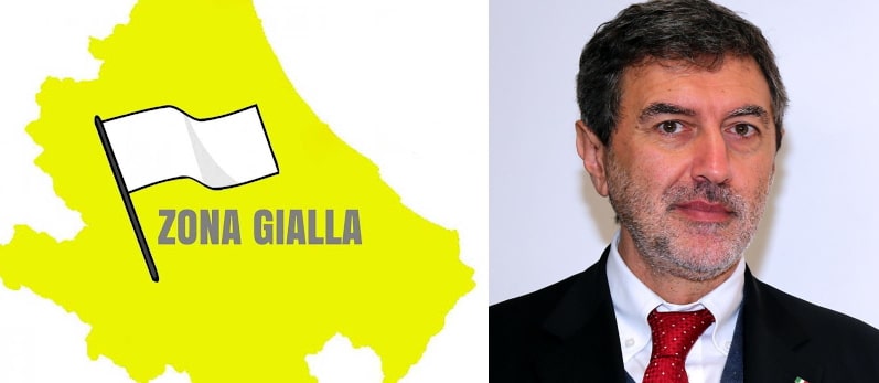 Abruzzo torna in zona gialla? Marsilio smentisce