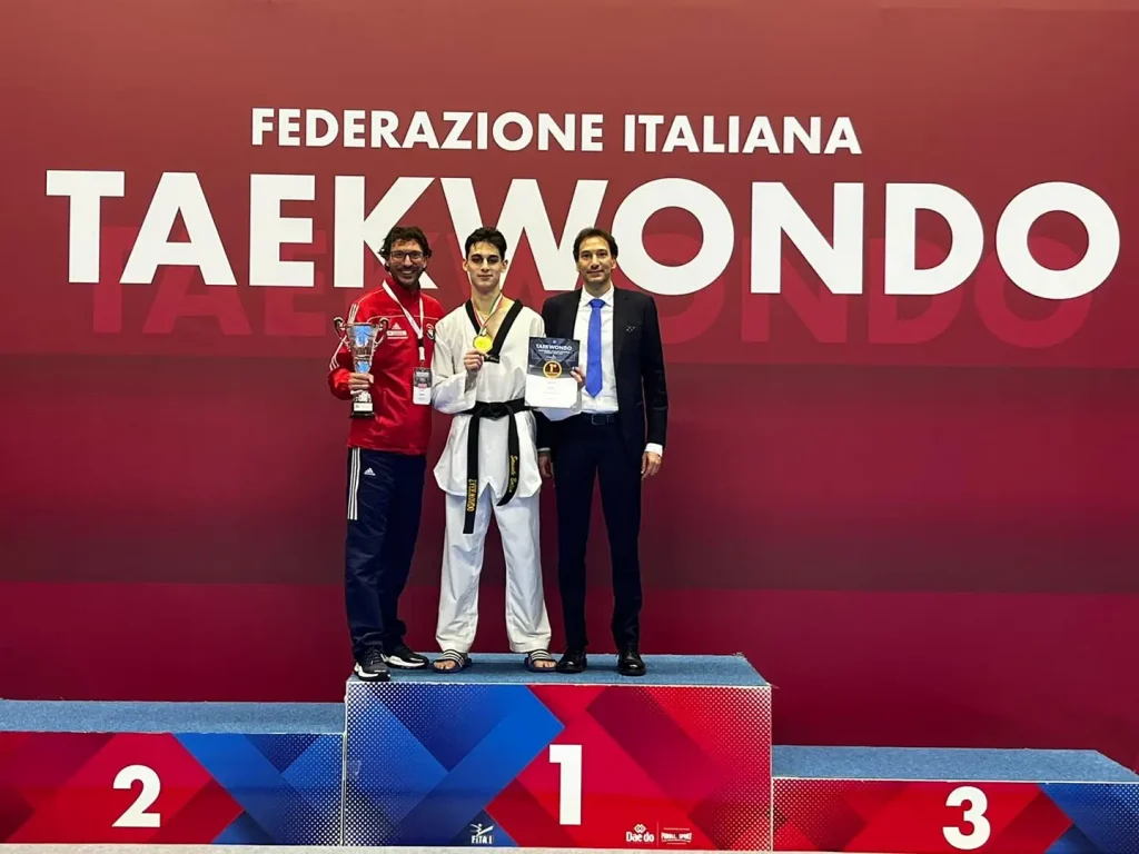 Samuele Baliva è campione italiano, il centro Taekwondo Celano è sul podio nazionale tra le 4 società più forti d’Italia