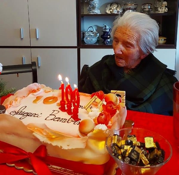 Ha compiuto 109 anni Bambina D'Orazio, una delle donne più longeve d'Abruzzo