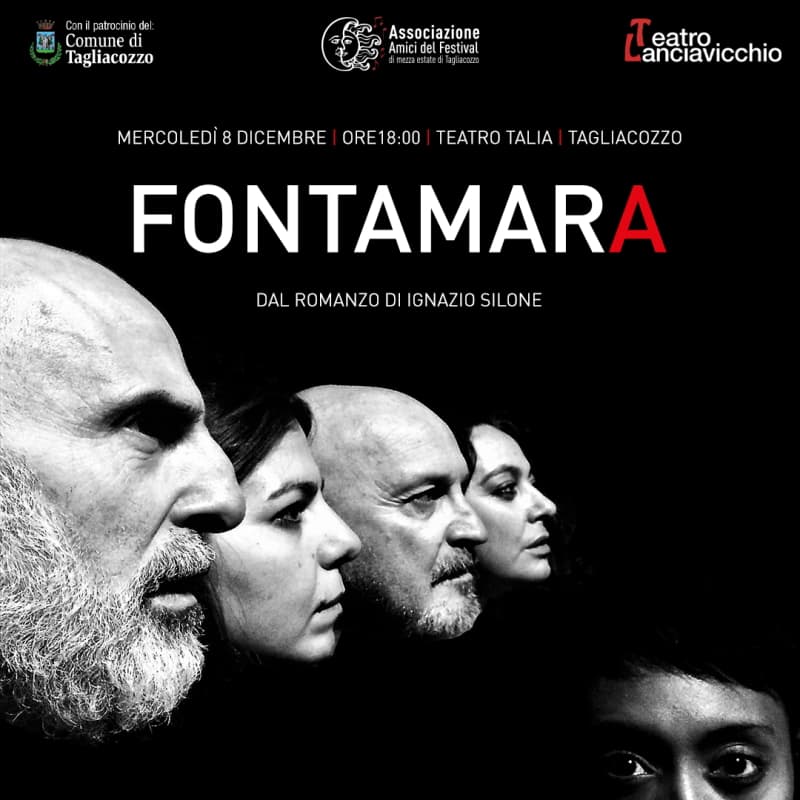 Da oggi, a Tagliacozzo, scuole al teatro e l'8 dicembre va in scena "Fontamara"