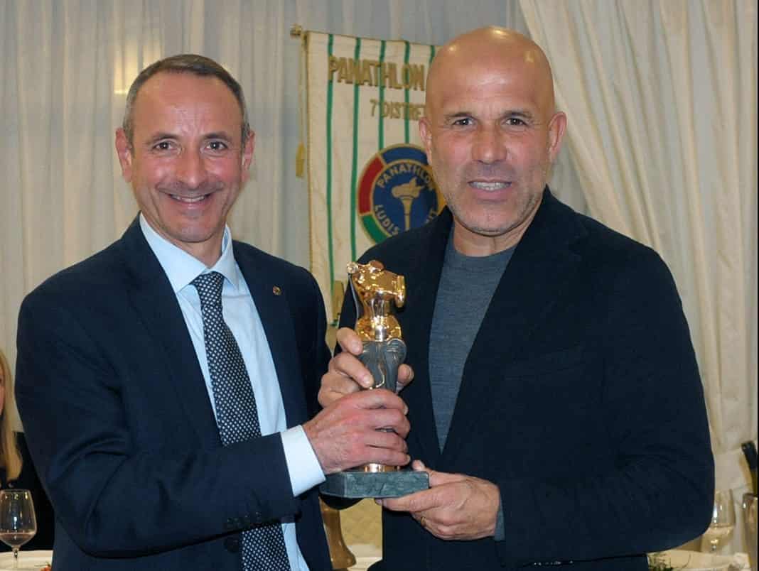 Assegnato all'ex calciatore Gigi Di Biagio il prestigioso Premio Panathlon Avezzano 2021