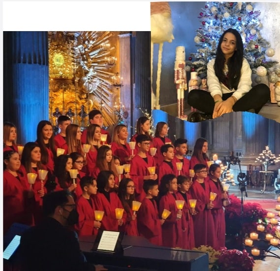 Una giovanissima cantante marsicana su Rai Uno nella notte della vigilia di Natale