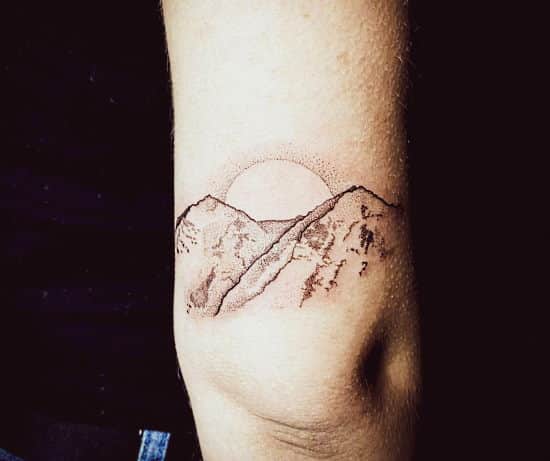 Monte Velino diventa tatuaggio, quando l'amore per la Marsica è senza limiti