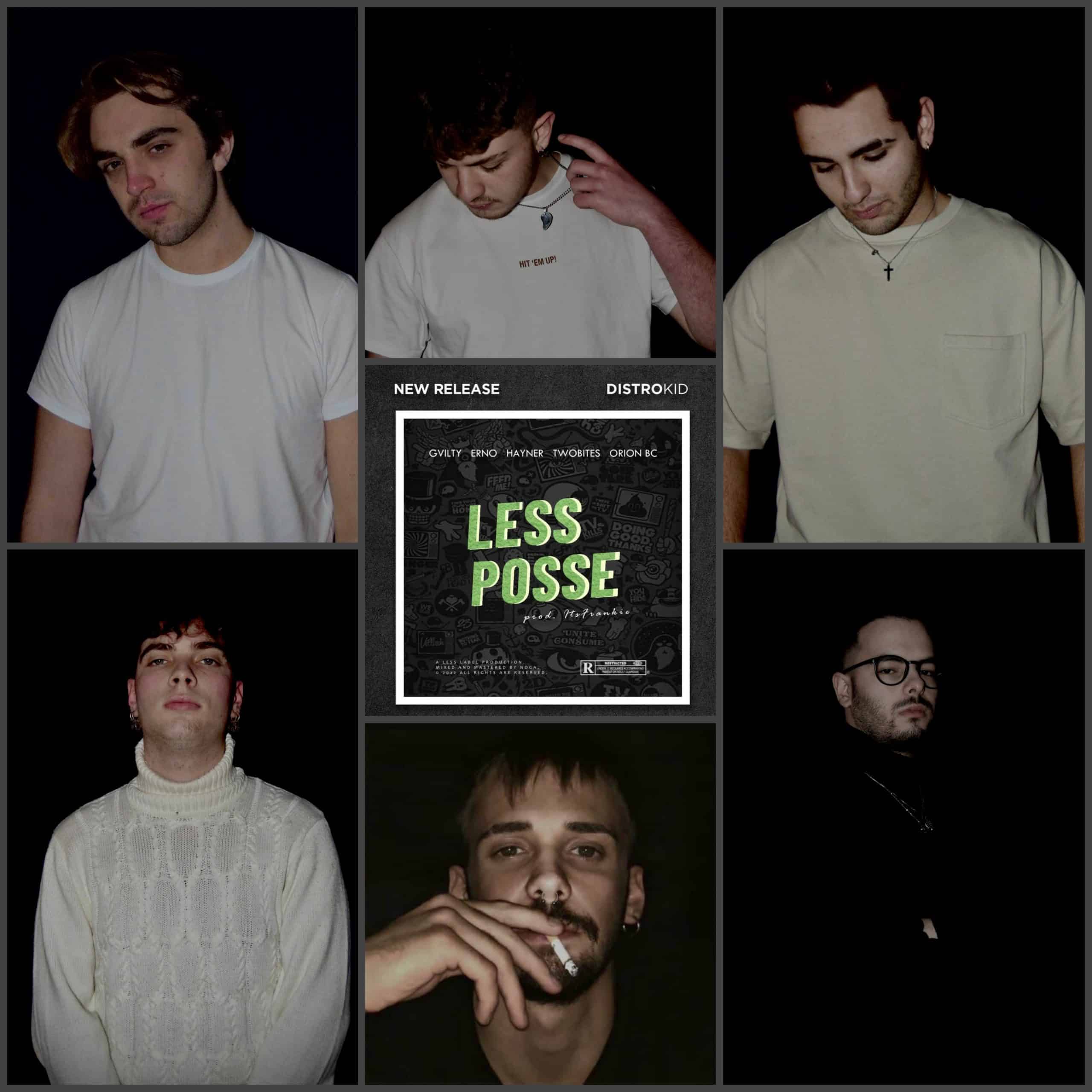 "Less Posse" è il nuovo brano del collettivo rap Less Label
