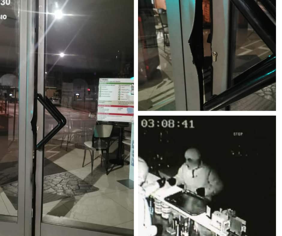 Furto al bar Cupello di Avezzano: le telecamere incastrano i ladri che finiscono in commissariato