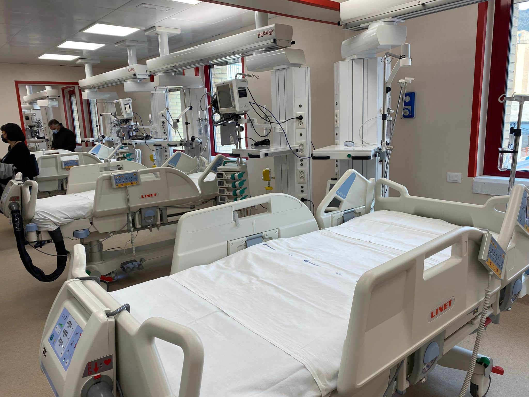 Pienamente operativo il Modulo di Terapia Intensiva Grandi emergenze dell'Ospedale dell'Aquila