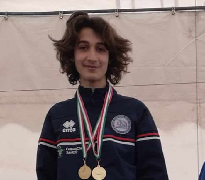 Il giovane Pierluigi Maria Stornelli brilla ai campionati regionali individuali Cadetti