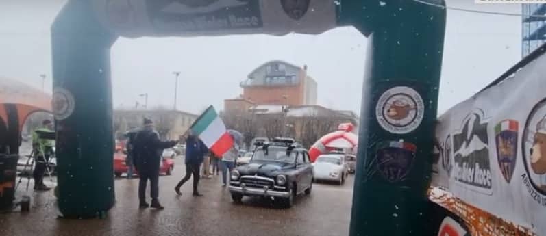 Grande successo per la prima edizione di Abruzzo Winter Race: viaggio sulle auto d'epoca alla scoperta delle bellezze abruzzesi