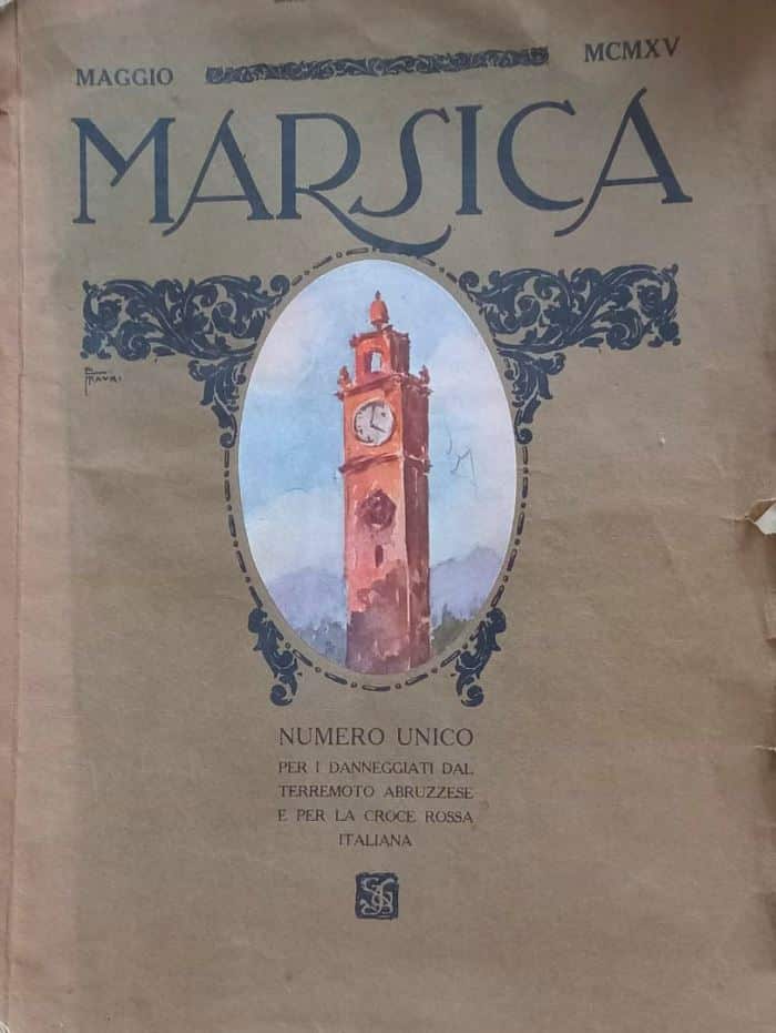 Il prezioso libro del maggio 1915 realizzato per aiutare i terremotati della Marsica con scritti di D'Annunzio, Croce, Gentile