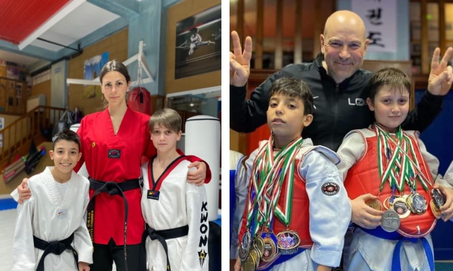 I giovani avezzanesi Lorenzo Di Battista e Alessio Di Benedetto conquistano la cintura nera di taekwondo: "Praticano questo sport insieme da quando avevano 4 anni"