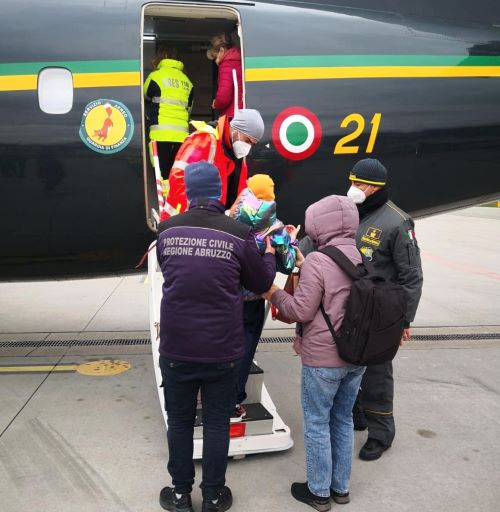 Prosegue il lavoro del team sanitario abruzzese per le operazioni di evacuazione dalla Polonia