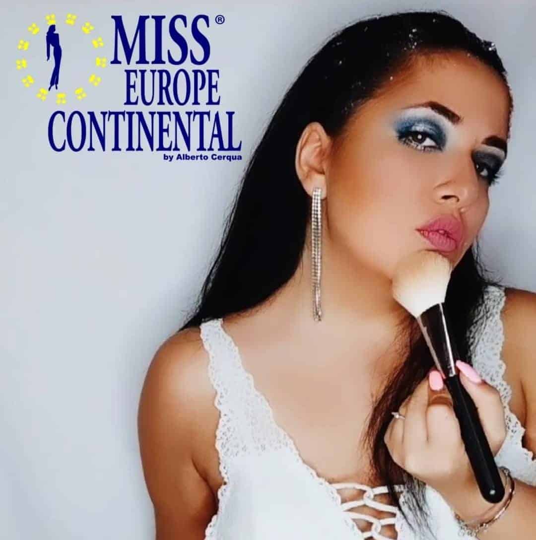 La giovane Make Up Artist Miriana Scipioni alla finale di Miss Europe Continental nel team dei truccatori: "Soddisfazione e grande emozione"