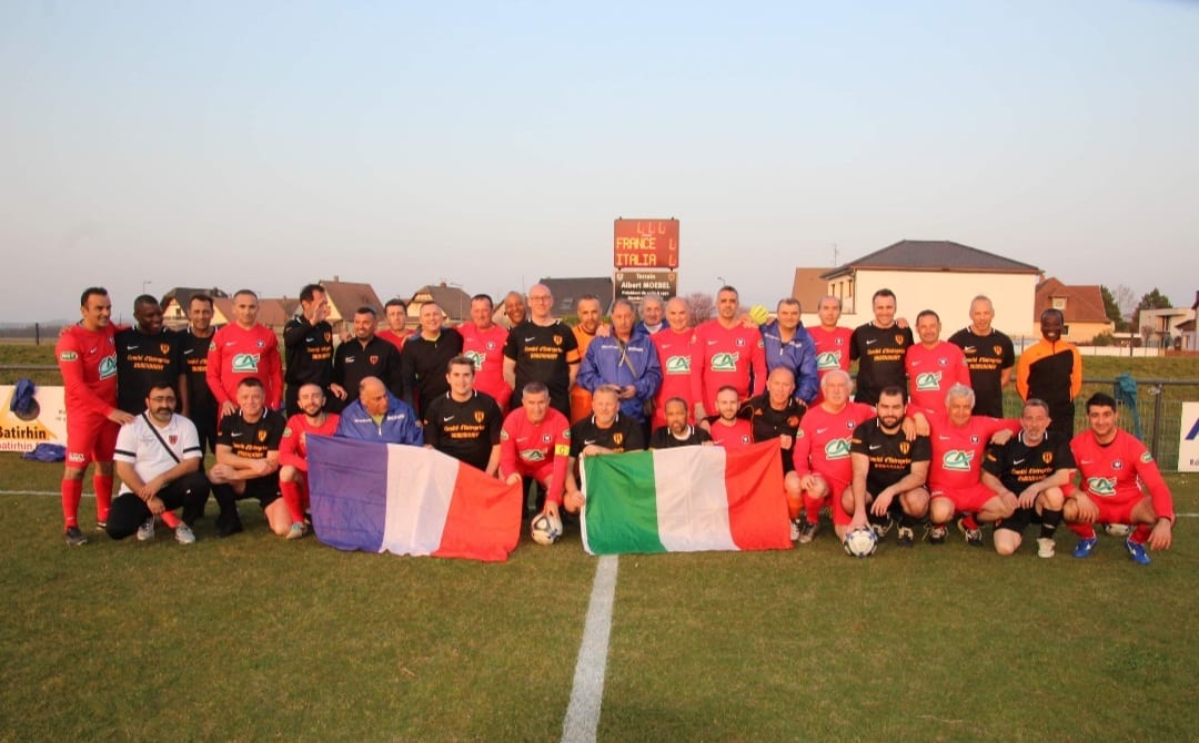 Calcio amatoriale internazionale: Amatori Italiana Assicurazioni contro gli Amatori francesi di Blotzheim  