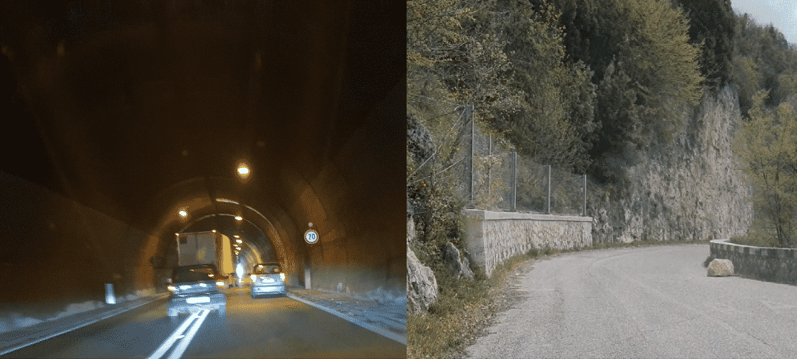 Viabilità lungo le strade della Valle Roveto, da un adagio piano a un allegro andante, quando la velocità è tutto