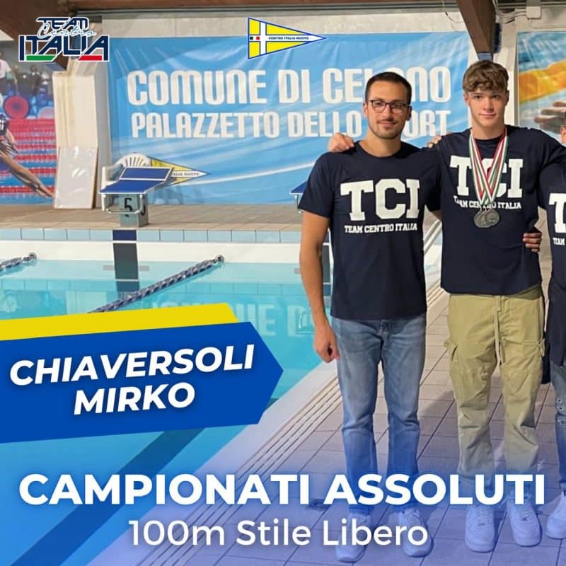 Team Centro ITALIA , Mirko Chiaversoli  e coach Caldarelli pronti per i Campionati Italiani Assoluti