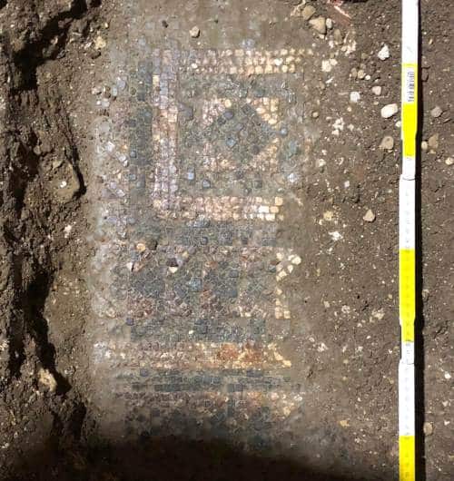 Scoperto un altro antico mosaico presso il sito di Marruvium a San Benedetto dei Marsi