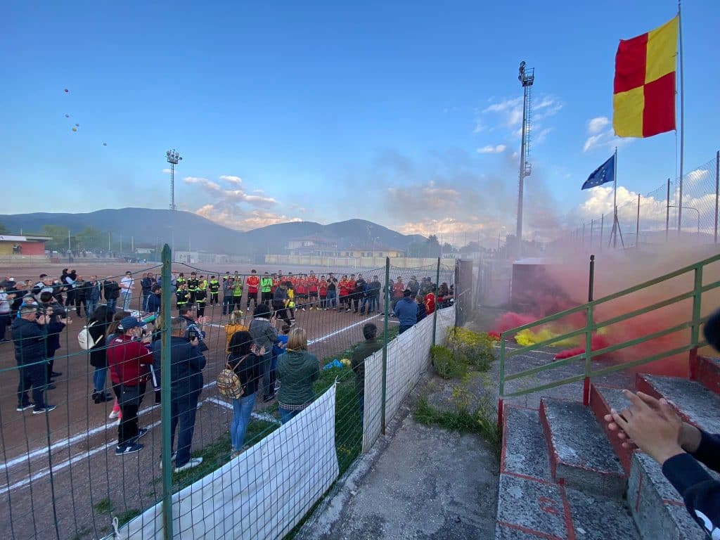 Il San Benedetto in finale di Coppa Abruzzo, la partita dedicata all'amico Lino Raglione