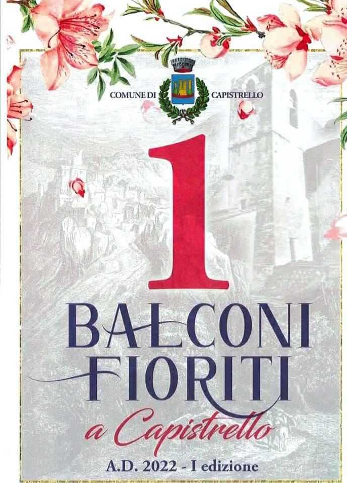 Al via il concorso "Balconi fioriti" a Capistrello per "scoprire il volto fiorito del paese"