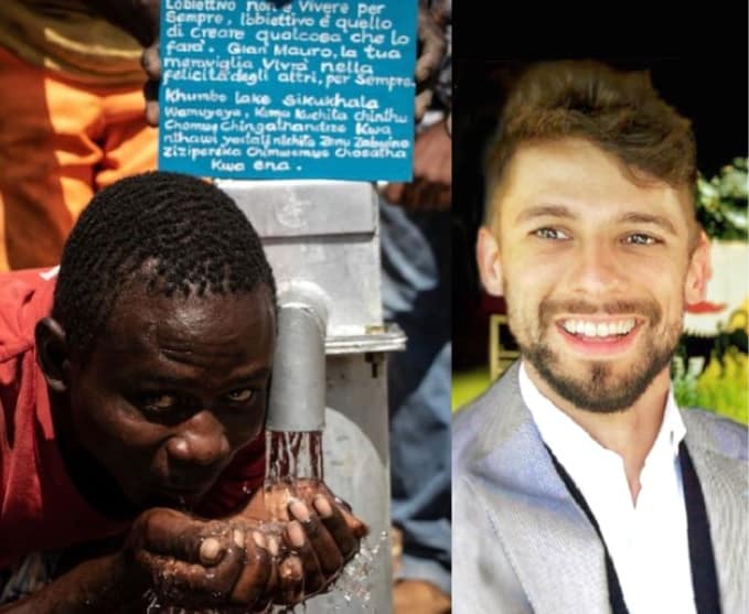 Nel giorno del compleanno di Gian Mauro Frabotta si realizza il suo sogno di un nuovo pozzo d'acqua in Africa